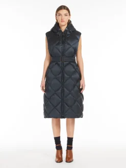 Gilet midi in tela antigoccia