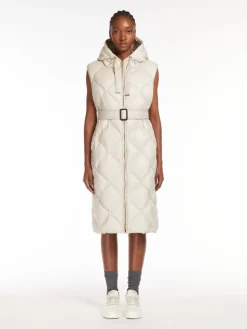 Gilet midi in tela antigoccia