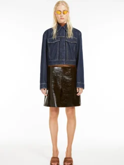 Giubbino corto in denim