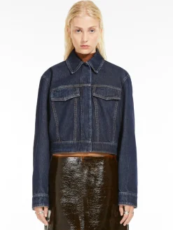 Giubbino corto in denim