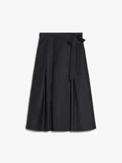 Gonna a portafoglio in twill tecnico