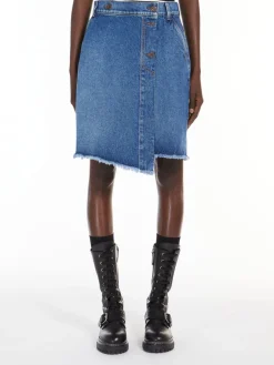 Gonna mini in denim