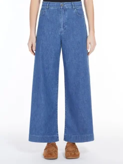 Jeans ampio in denim