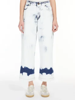 Jeans cropped in denim