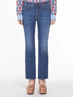 Jeans cropped in denim comfort