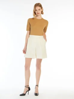 Maglia sottile in seta e cachemire