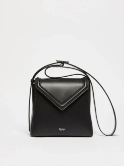 MM Bag a tracolla in pelle liscia
