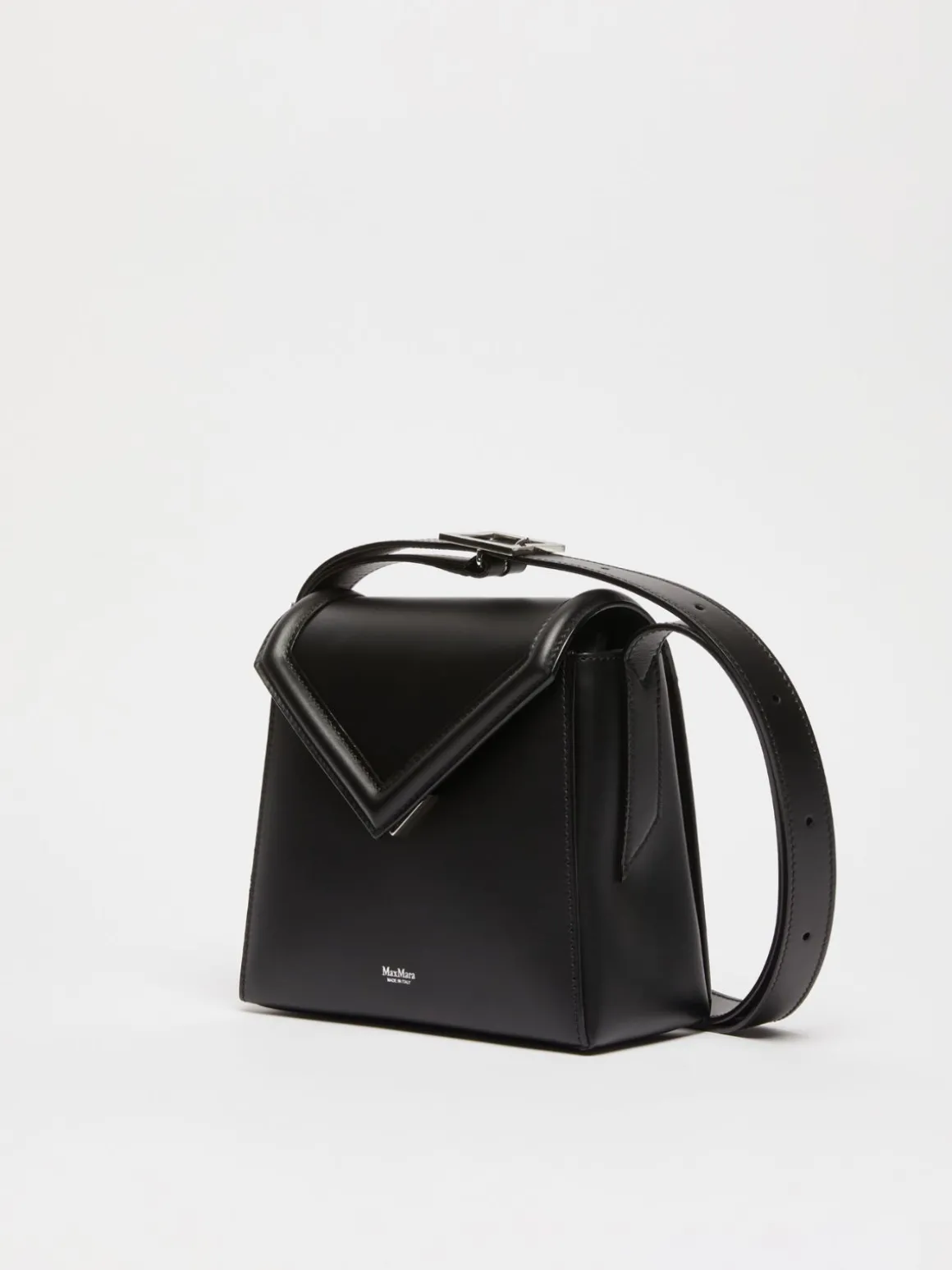 MM Bag a tracolla in pelle liscia