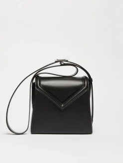 MM Bag a tracolla in pelle liscia