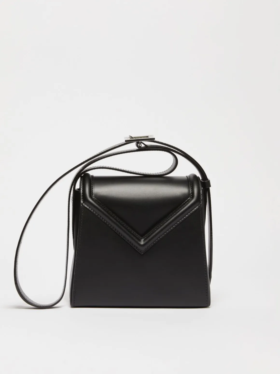 MM Bag a tracolla in pelle liscia