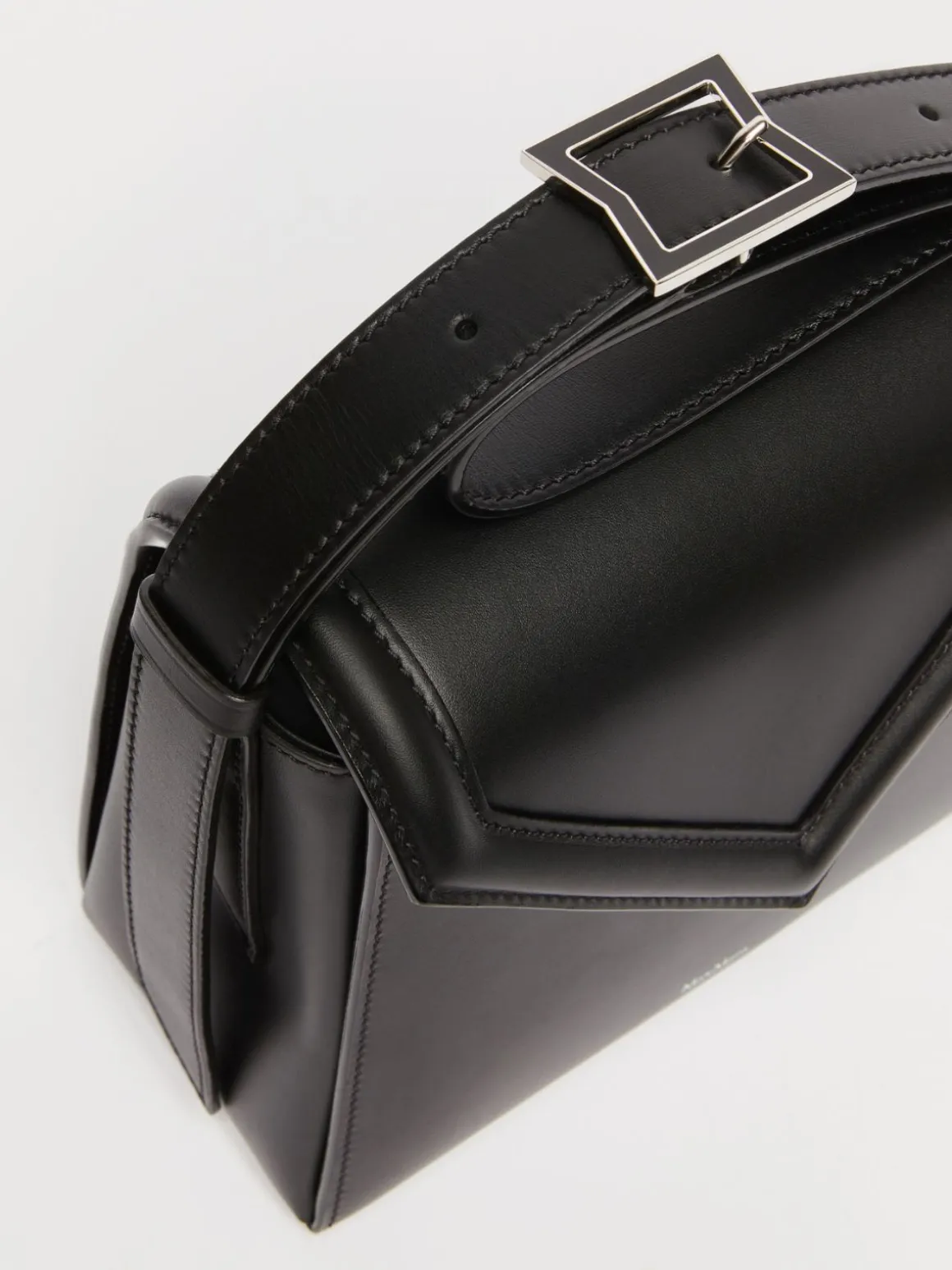 MM Bag a tracolla in pelle liscia