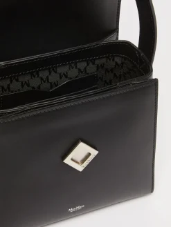 MM Bag a tracolla in pelle liscia