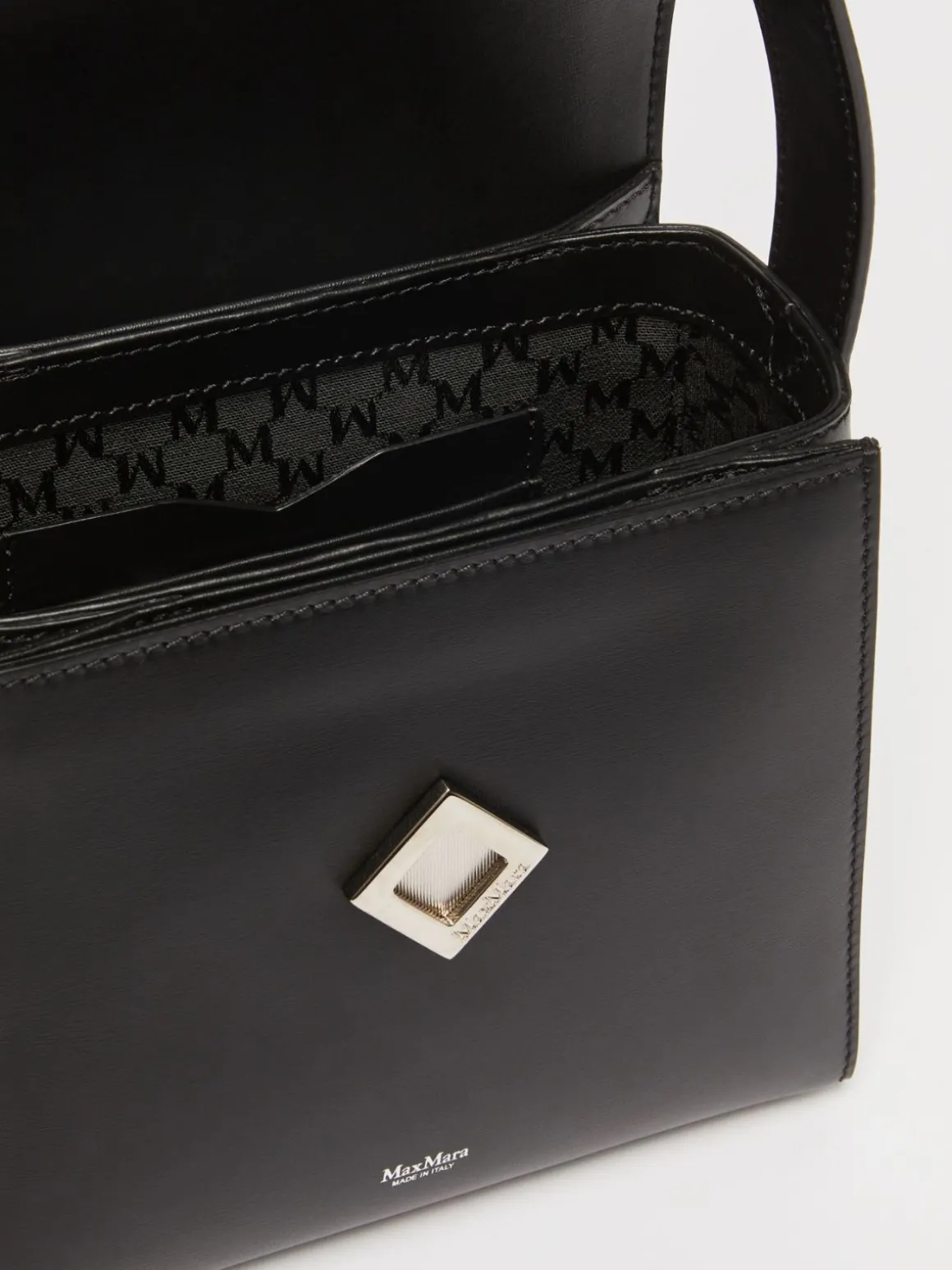 MM Bag a tracolla in pelle liscia