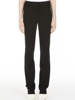 Pantalone aderente in jersey crêpe
