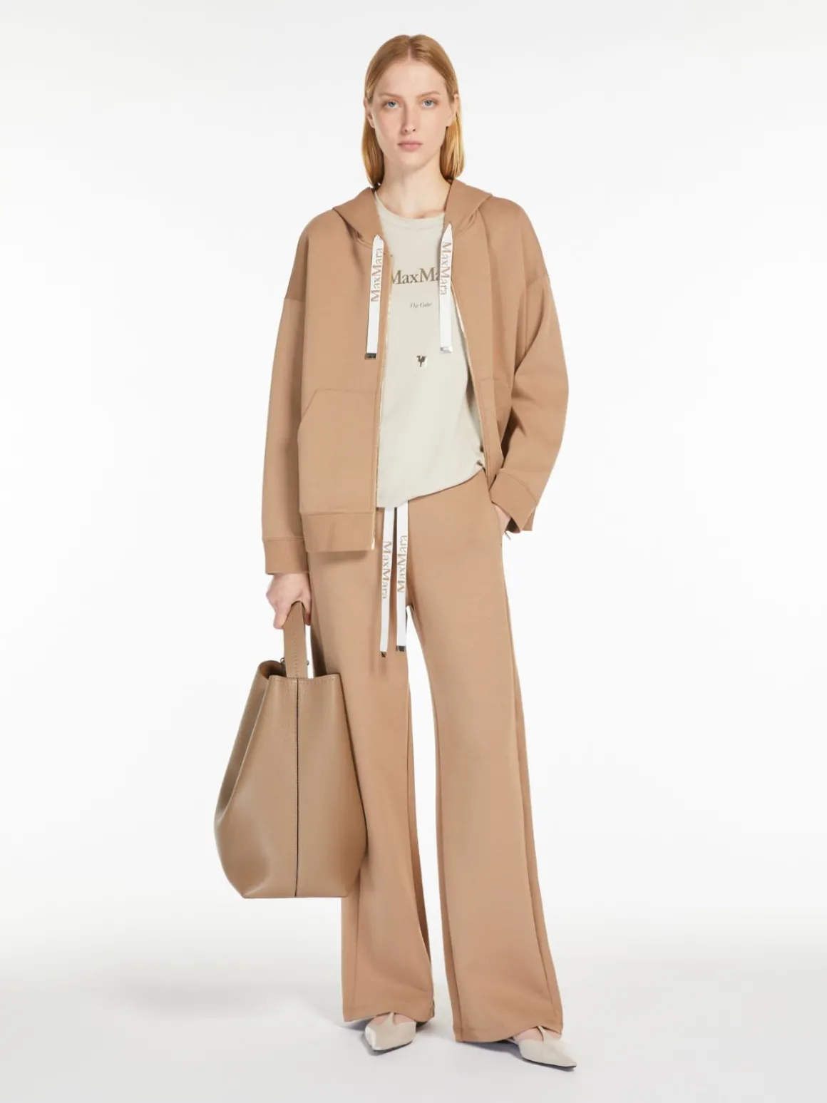 Pantalone in felpa con coulisse