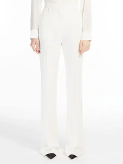 Pantalone svasato in cady