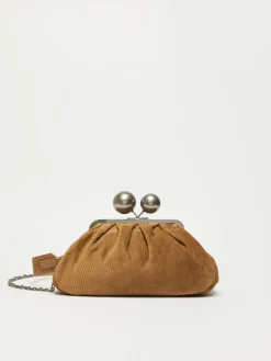 Pasticcino Bag Medium in suede a costine