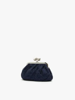 Pasticcino Bag Small in rete e strass
