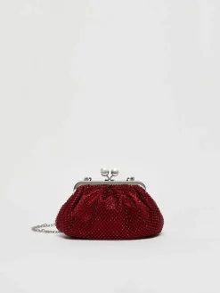 Pasticcino Bag Small in rete e strass