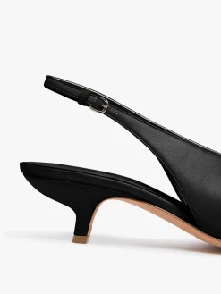 Slingback con punta metallica
