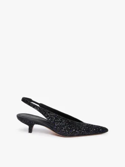 Slingback glitter