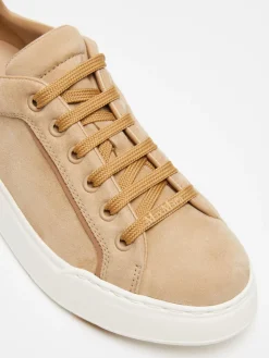 Sneaker in pelle scamosciata