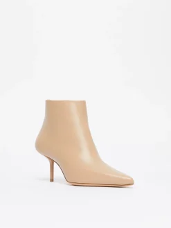 Stivaletto in pelle con zip