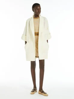 Top in filato jacquard