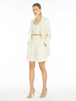 Top in maglia di viscosa