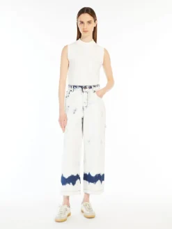 Top in viscosa stretch