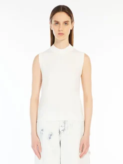 Top in viscosa stretch
