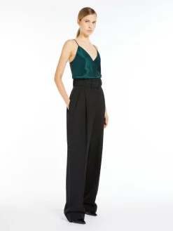 Top sottoveste in seta