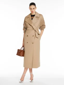 Trench in gabardina antigoccia