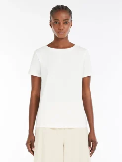 T-shirt in cotone organico stretch