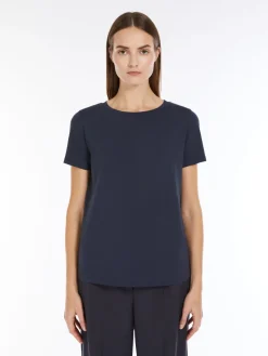 T-shirt in cotone organico stretch