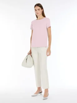 T-shirt in cotone organico stretch