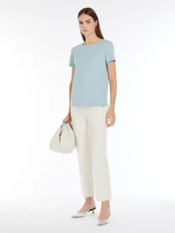 T-shirt in cotone organico stretch